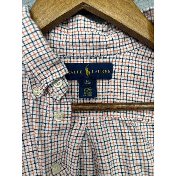 Ralph Lauren button down boys M 10-12 - Picture 6 of 7